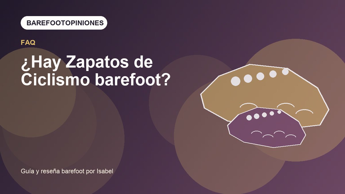 Imagen destacada de ¿Hay Zapatos de Ciclismo barefoot?