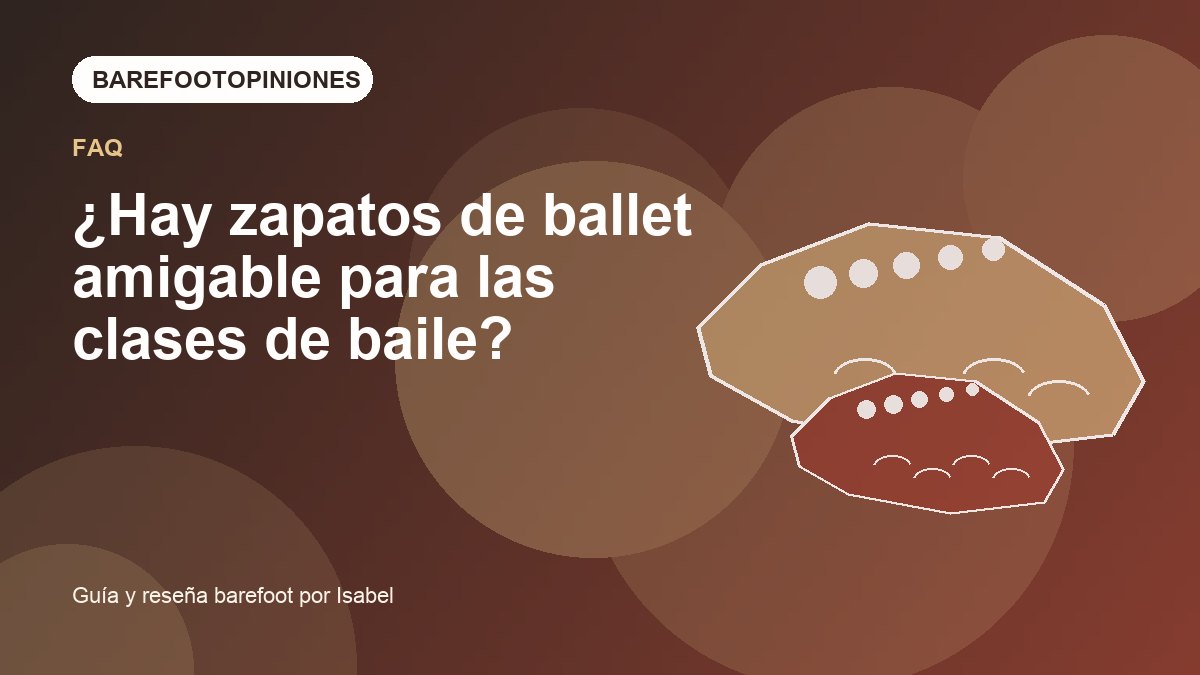 Imagen destacada de ¿Hay zapatos de ballet amigable para las clases de baile?