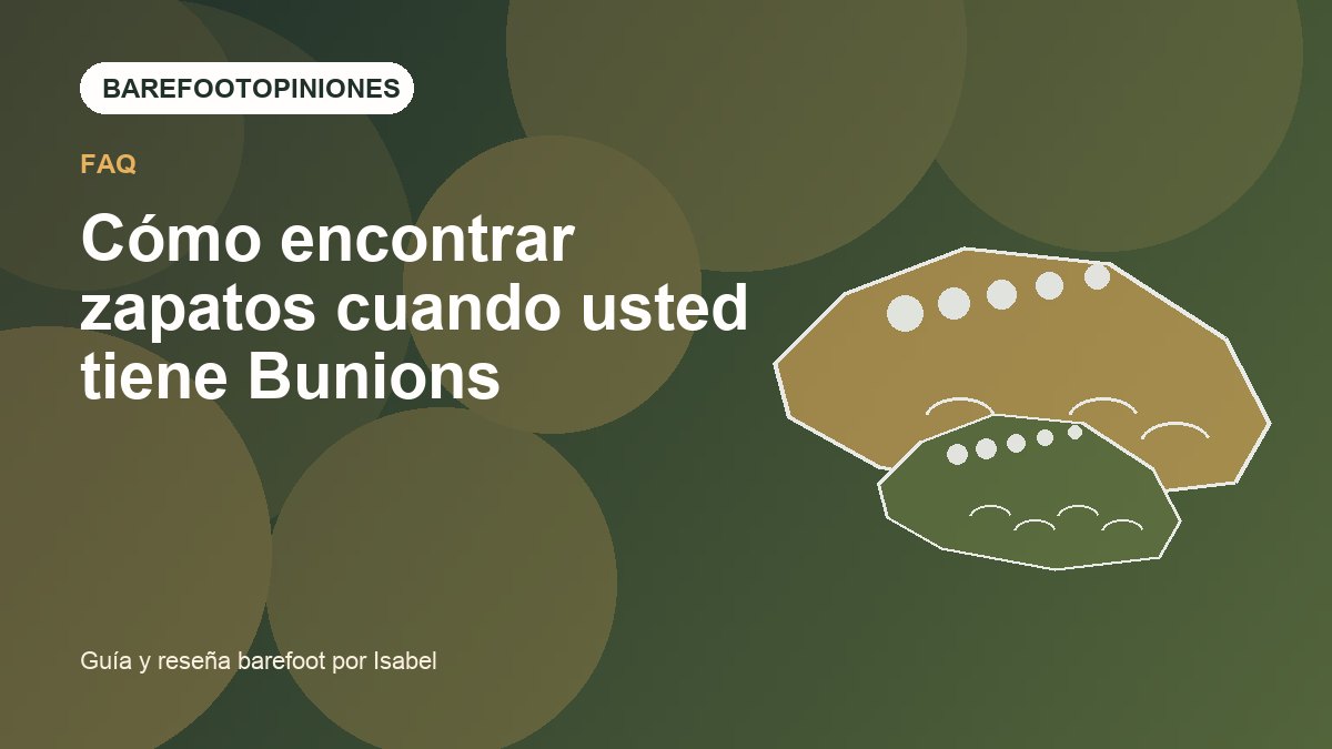 Imagen destacada de Cómo encontrar zapatos cuando usted tiene Bunions