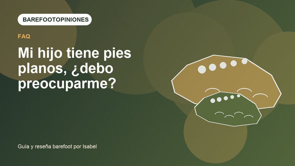 Imagen destacada de Mi hijo tiene pies planos, ¿debo preocuparme?