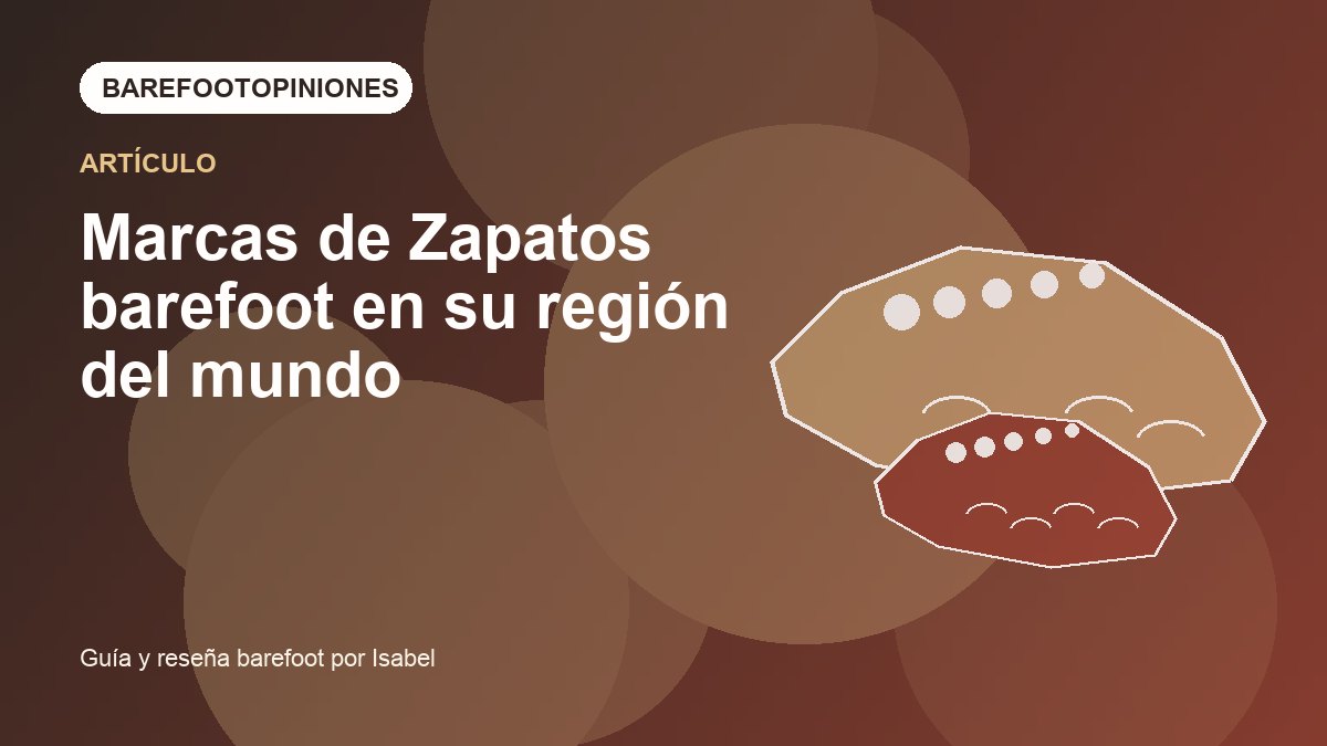 Imagen destacada de Marcas de Zapatos barefoot en su región del mundo