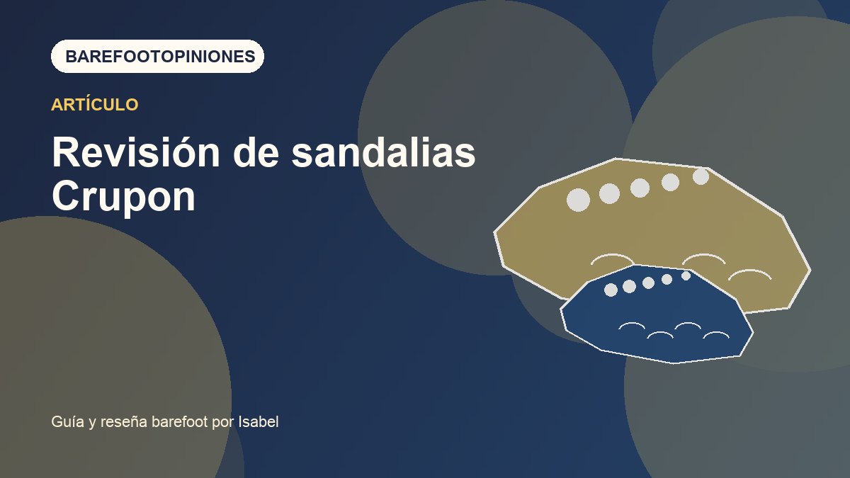Imagen destacada de Revisión de sandalias Crupon