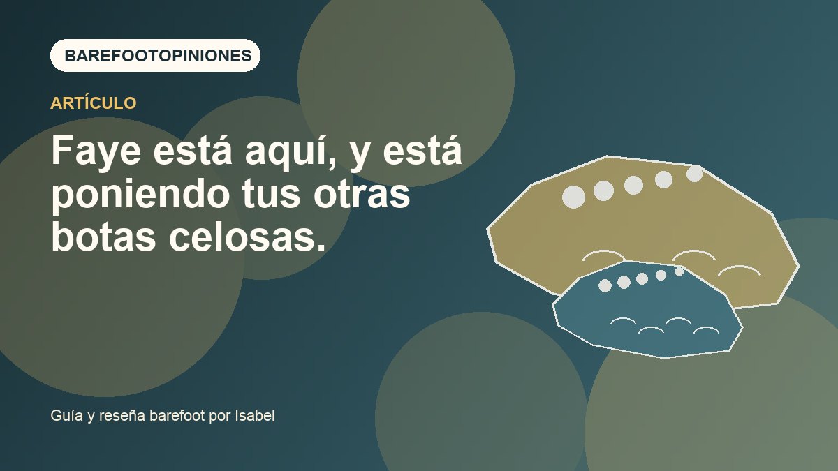 Imagen destacada de Faye está aquí, y está poniendo tus otras botas celosas.