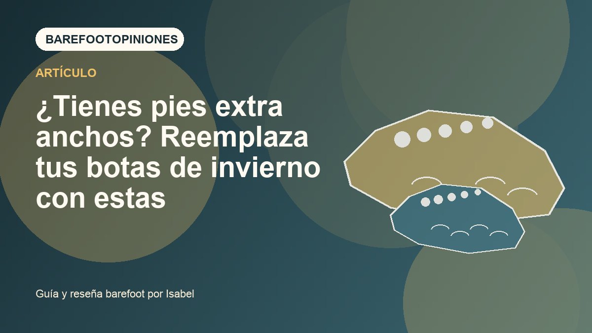 Imagen destacada de ¿Tienes pies extra anchos? Reemplaza tus botas de invierno con estas