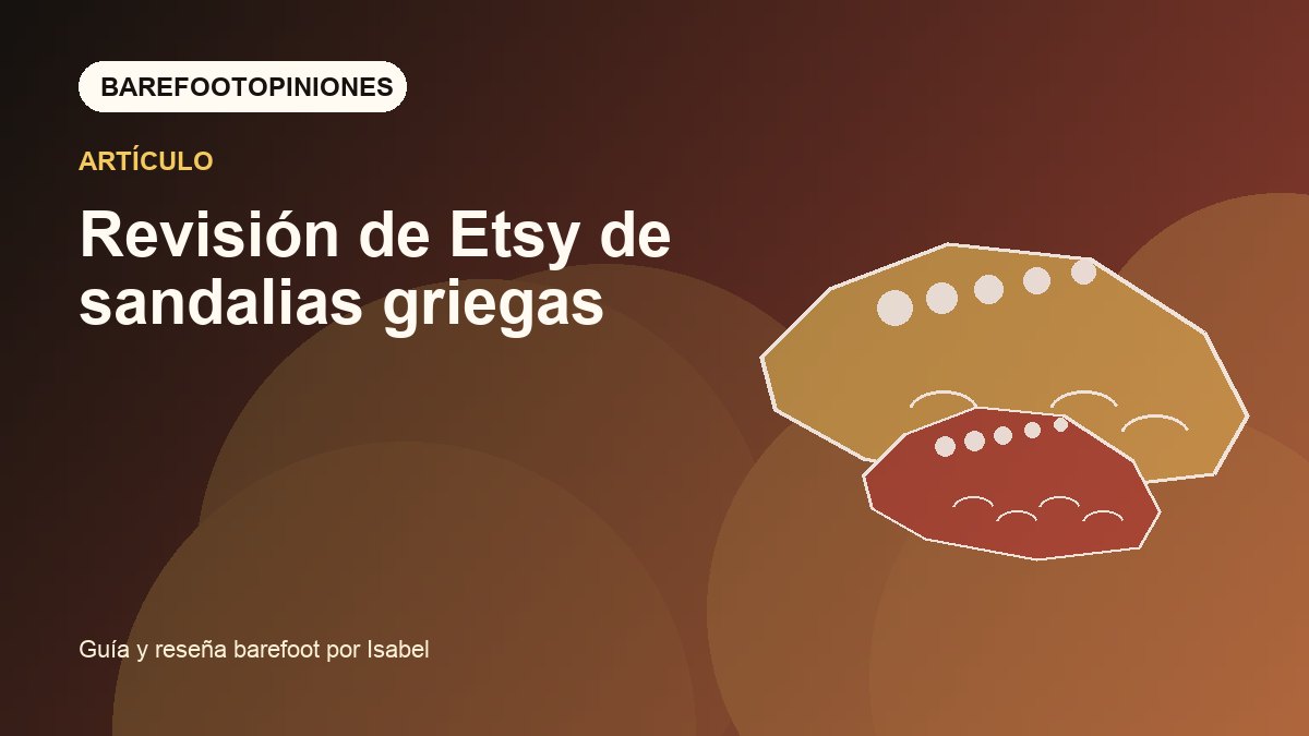 Imagen destacada de Revisión de Etsy de sandalias griegas