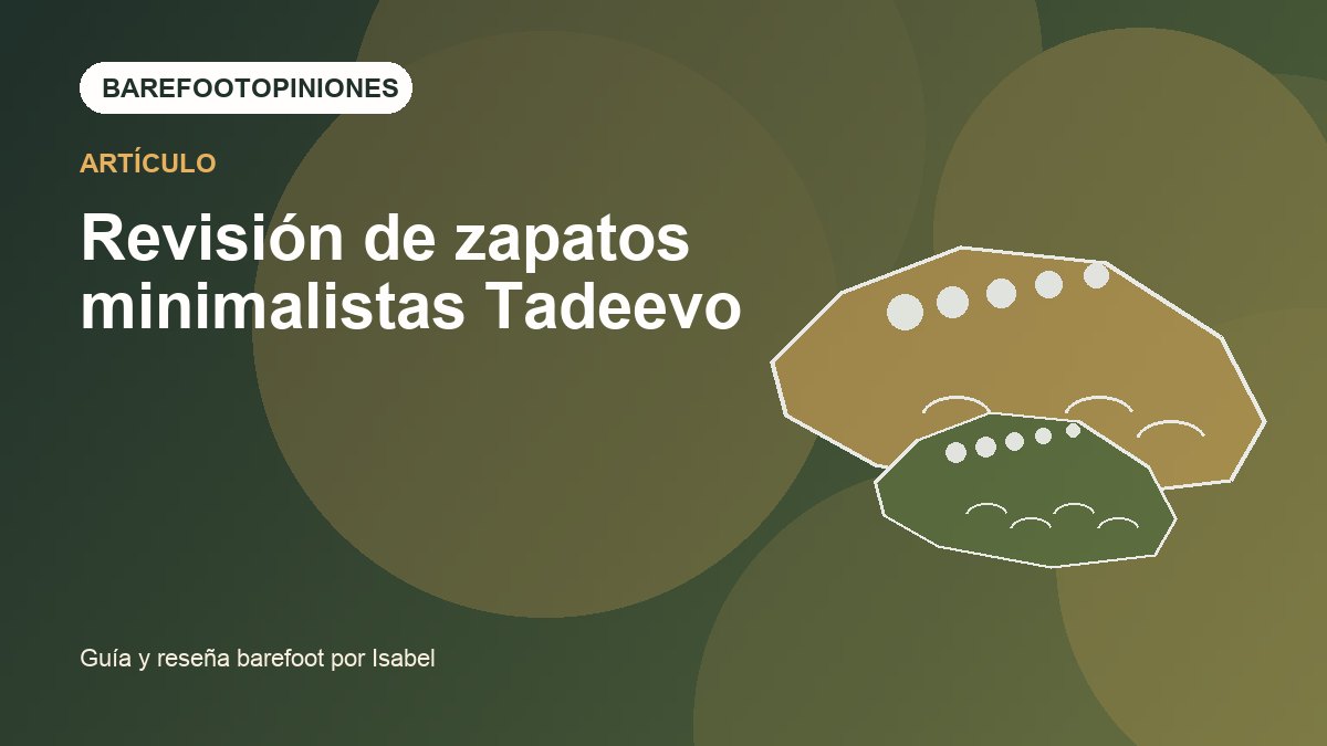 Imagen destacada de Revisión de zapatos minimalistas Tadeevo
