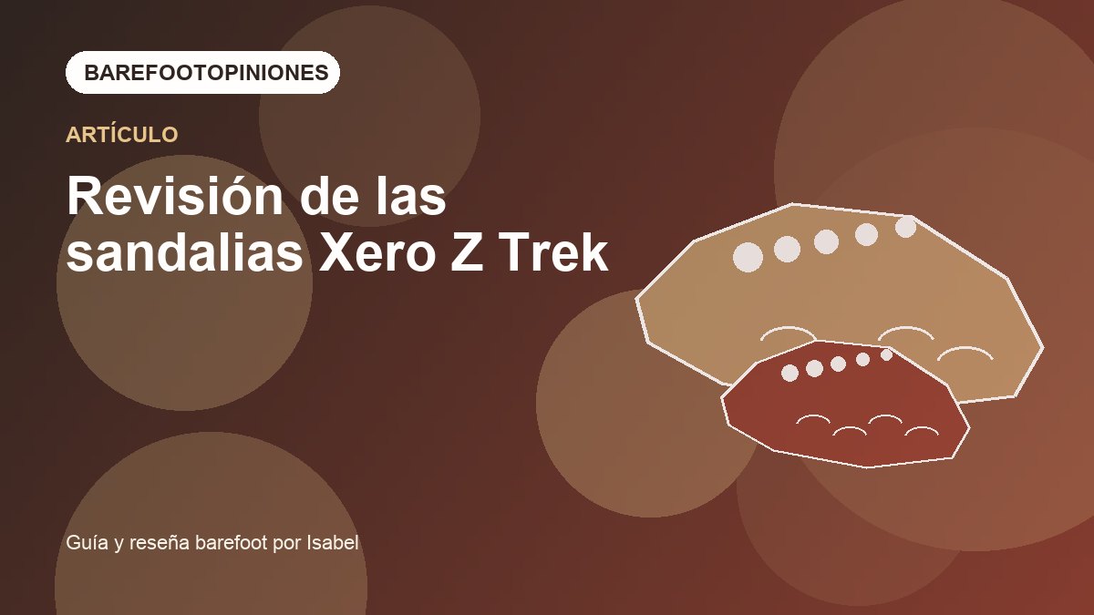 Imagen destacada de Revisión de las sandalias Xero Z Trek