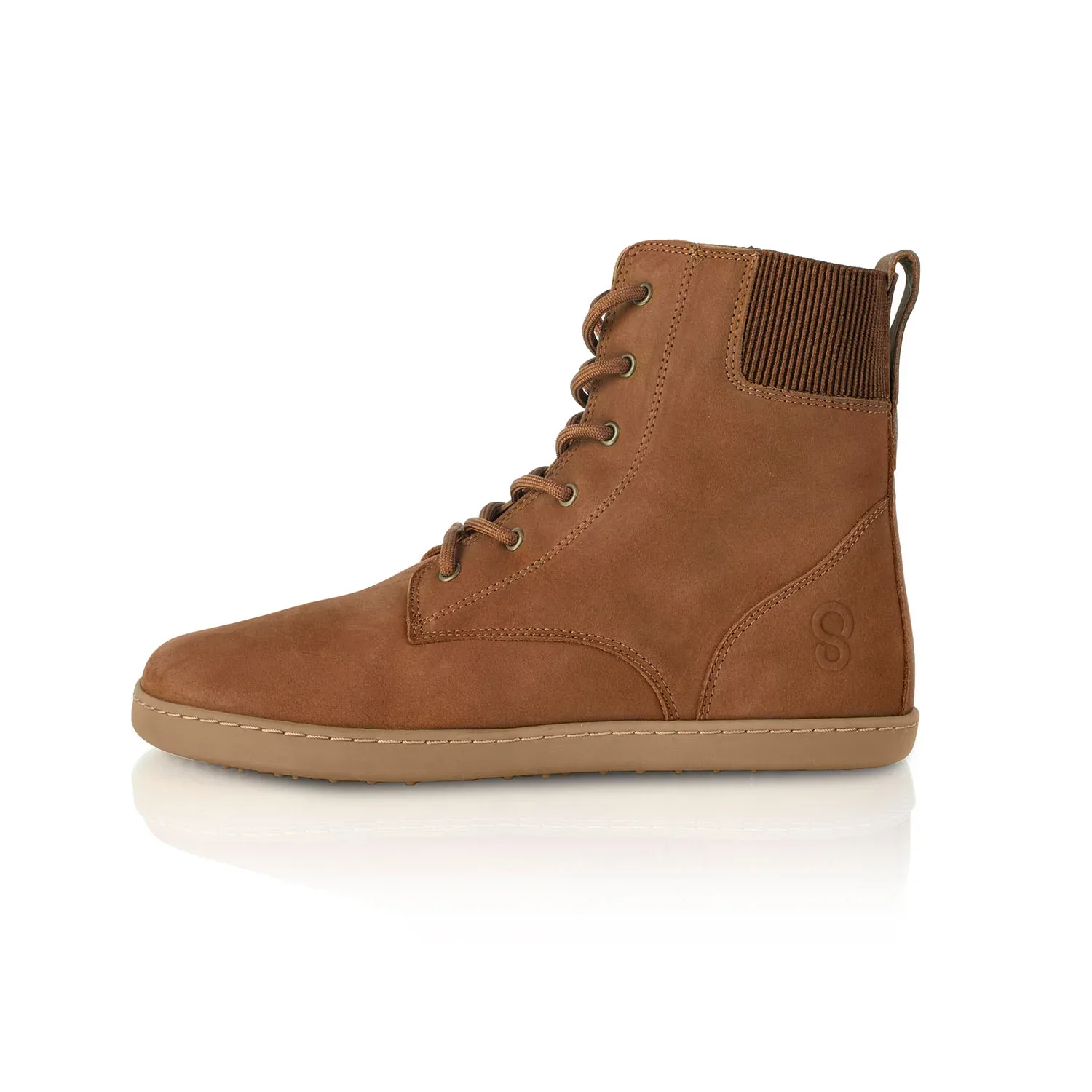 Botas barefoot Shapen Urbaneer 2.0 en color caramelo