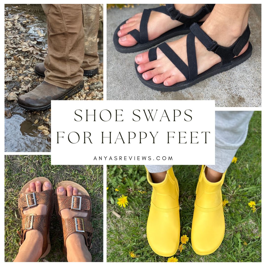Comparativa de zapatos populares y alternativas barefoot